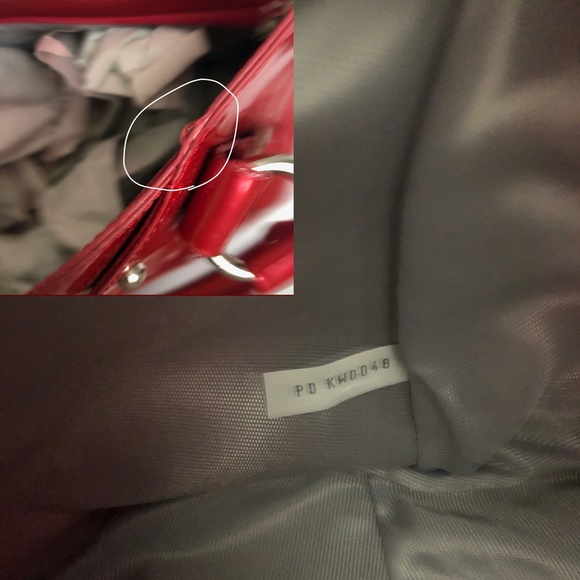 BEIJO Bag Susan Handley XL Tote Shoulder Crossbody Red Limited Edition + Dustbag - Picture 10 of 10